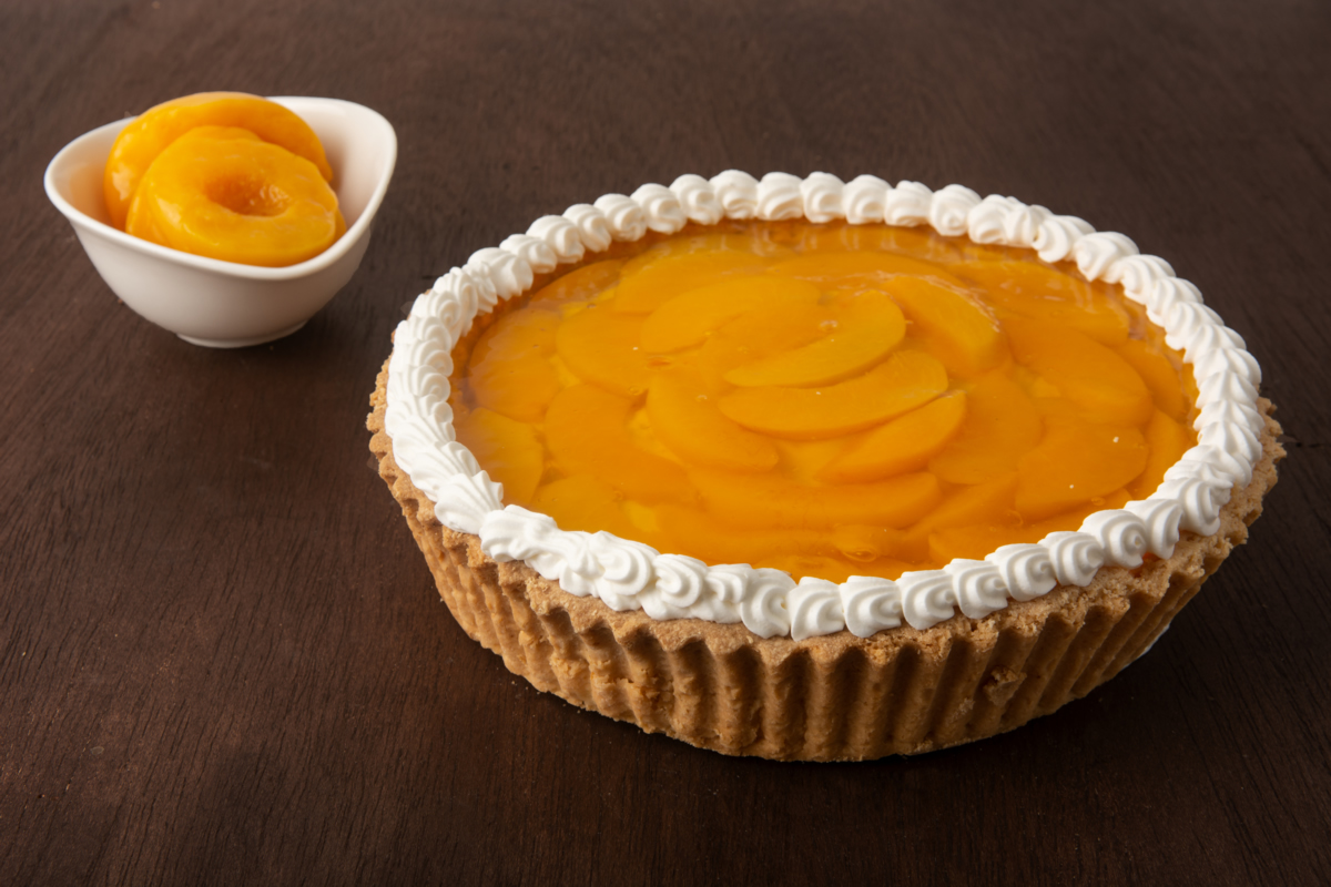 Pye de Durazno con Gelatina