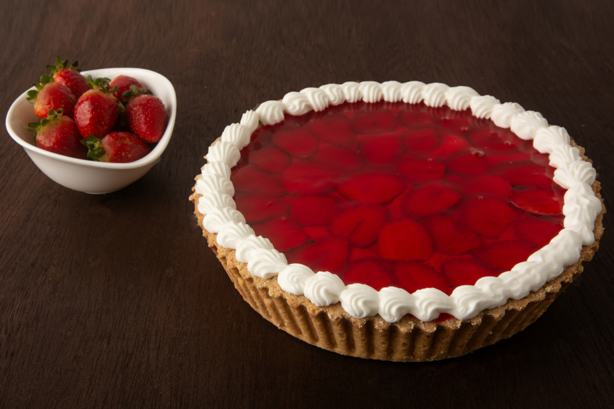 Pye de Fresa con Gelatina