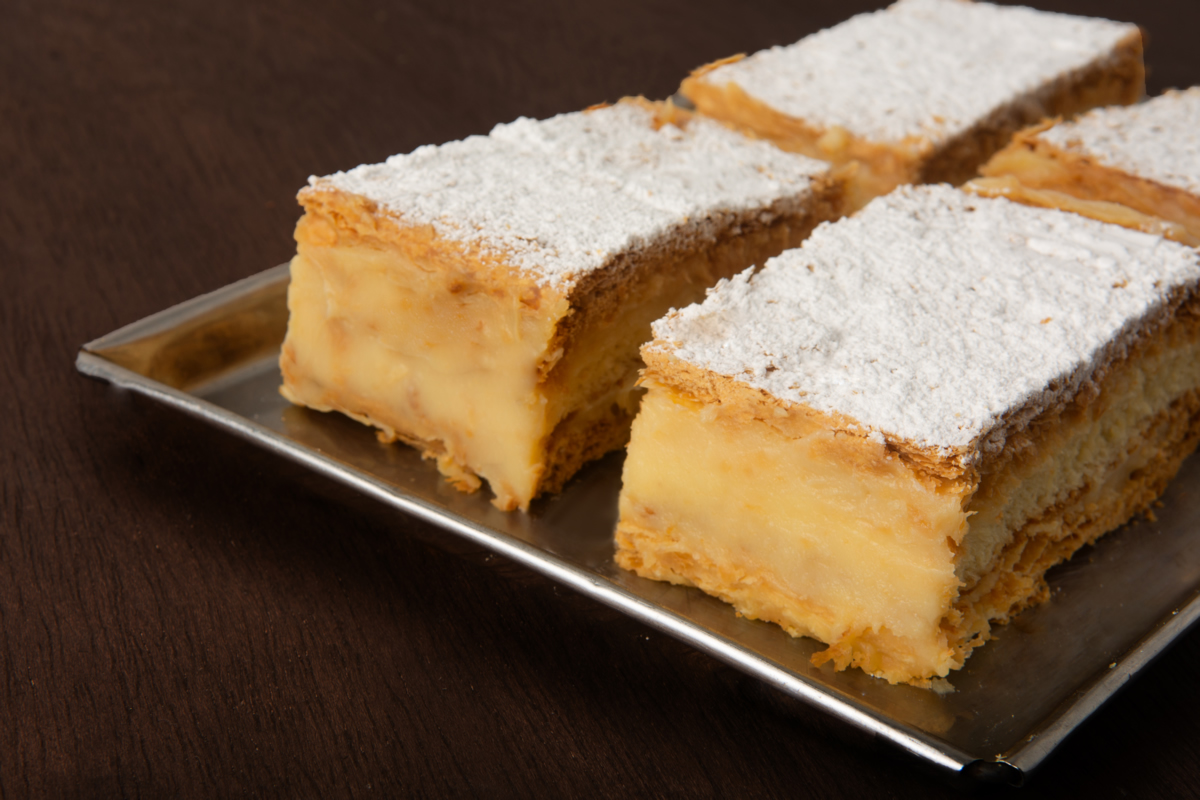 Milhoja de Crema Pastelera